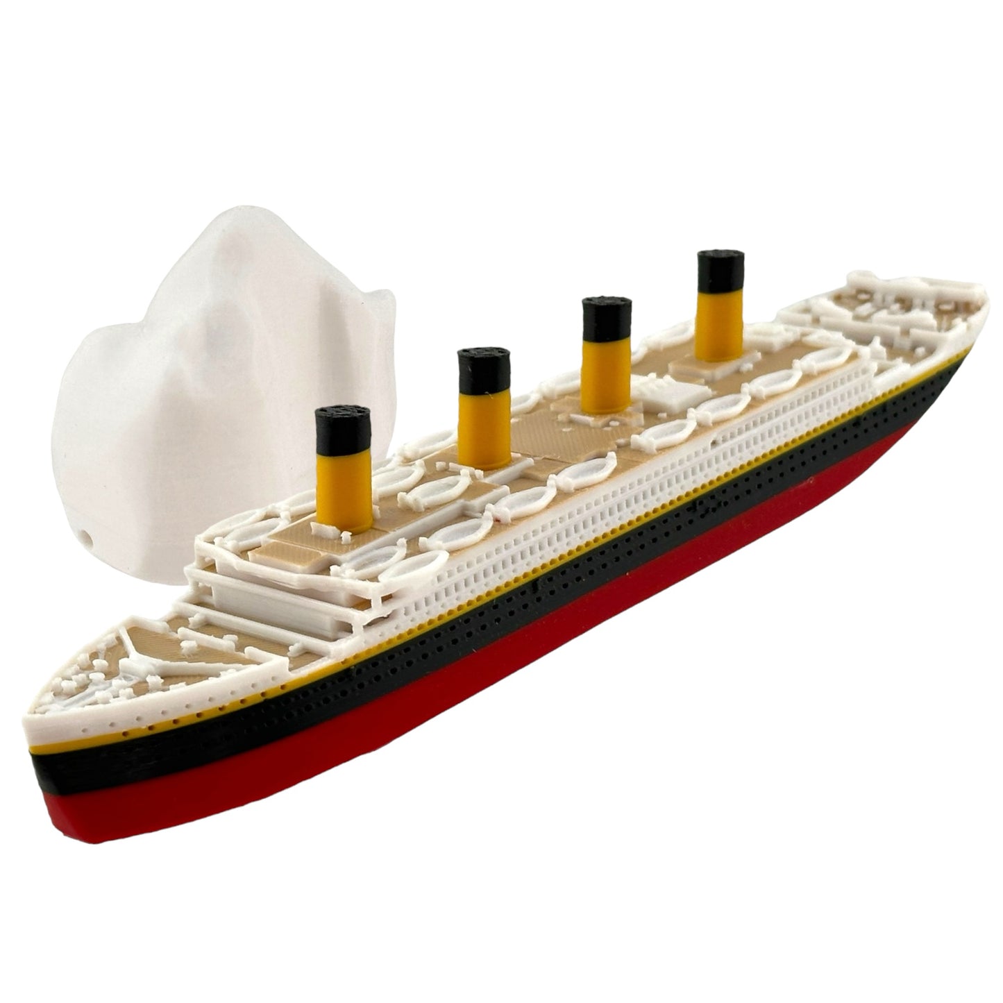 The original Tubtastic RMS Titanic bath toy/cake topper