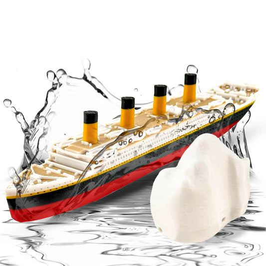 The original Tubtastic RMS Titanic bath toy/cake topper